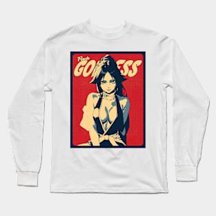 Flash Goddess Vintage Long Sleeve T-Shirt